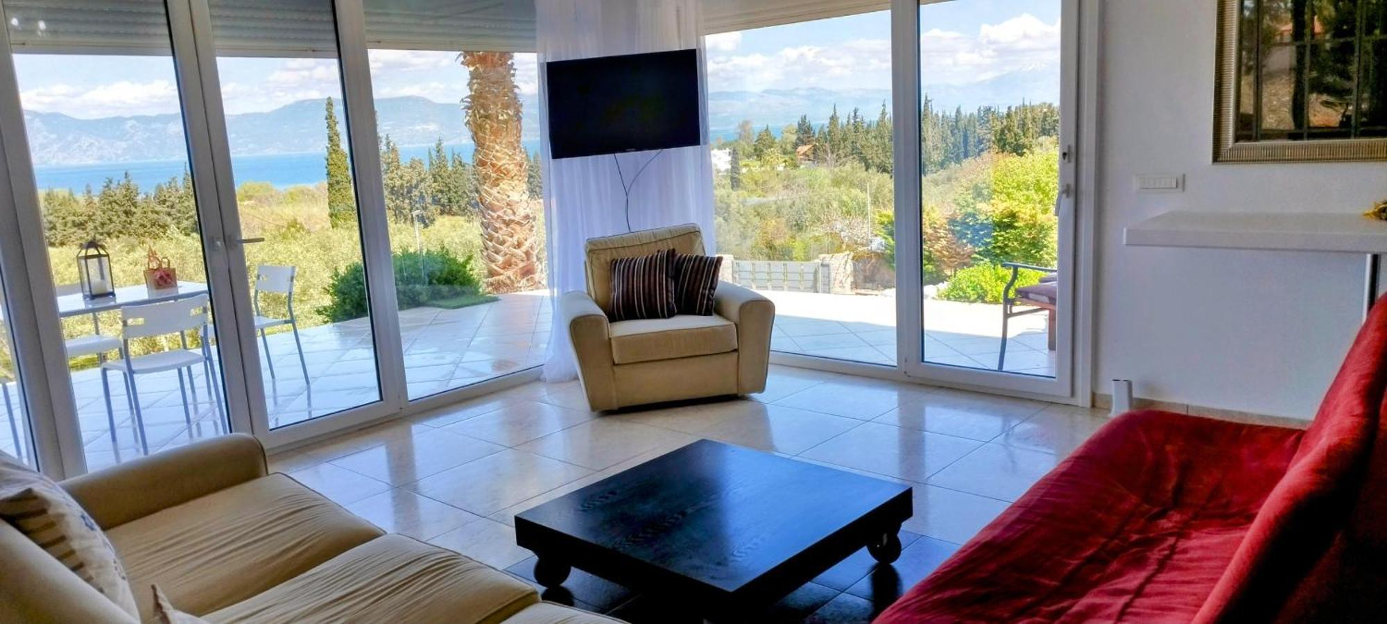 View Διαμερισμα Villa Loukissia Eksteriør billede