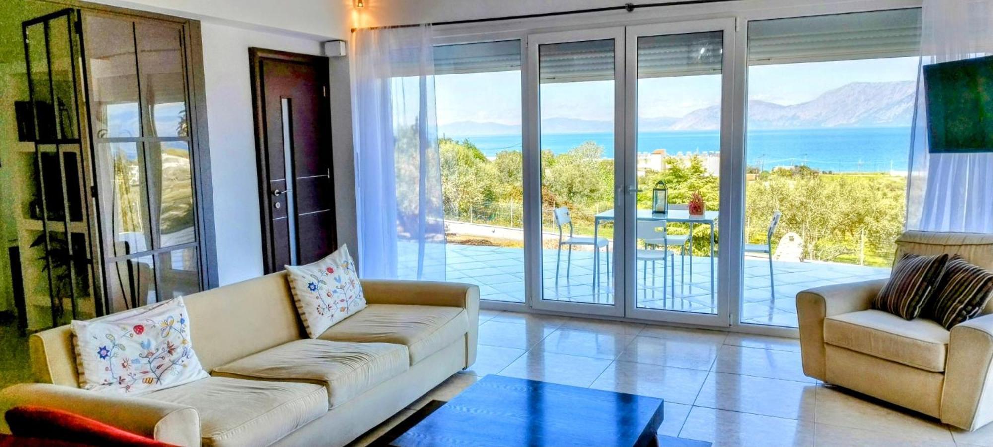 View Διαμερισμα Villa Loukissia Eksteriør billede