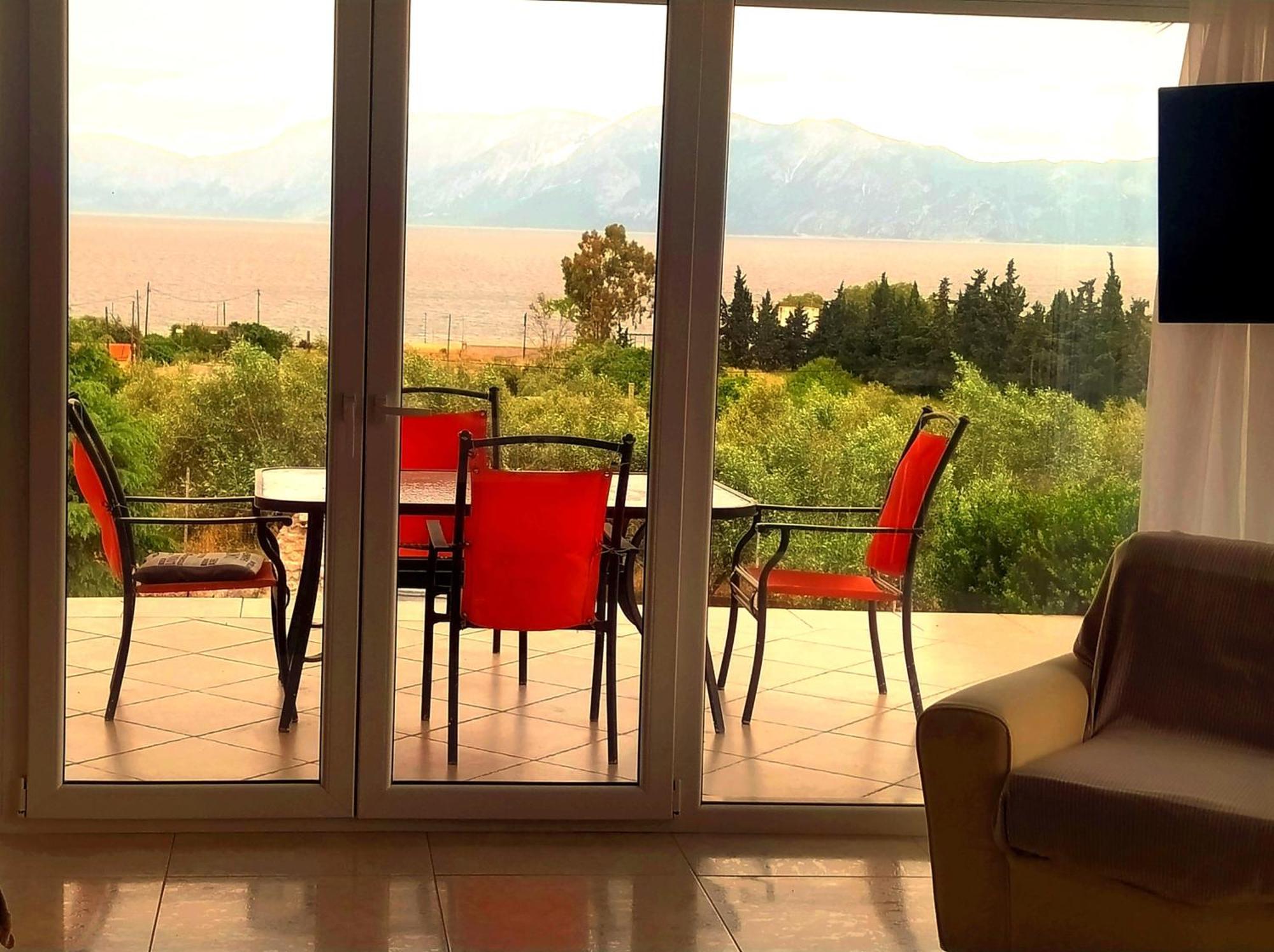 View Διαμερισμα Villa Loukissia Eksteriør billede